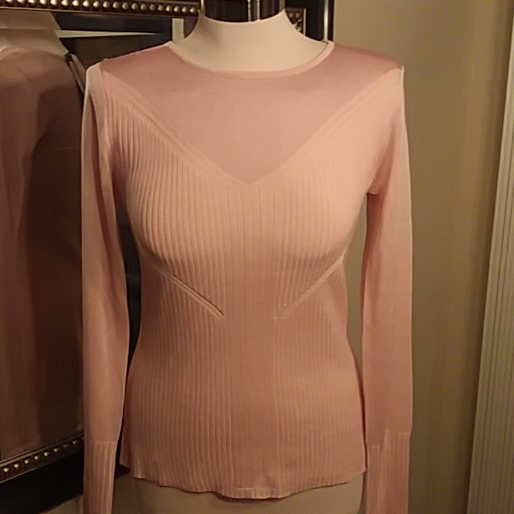 NWT Worthington light pink sweater